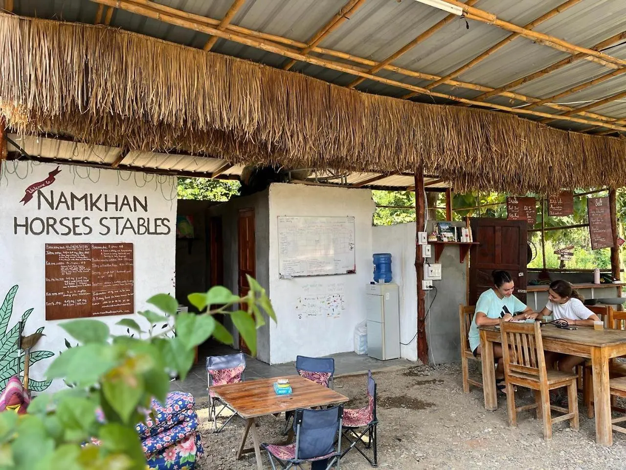 Camping Namkhan Horses Stables Luang Prabang Laos